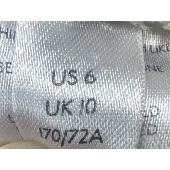 Free People Womens Cream Tofu Slouch Cargo Baggy Pants Button Cuff Sz 6 - Picture 12 of 16